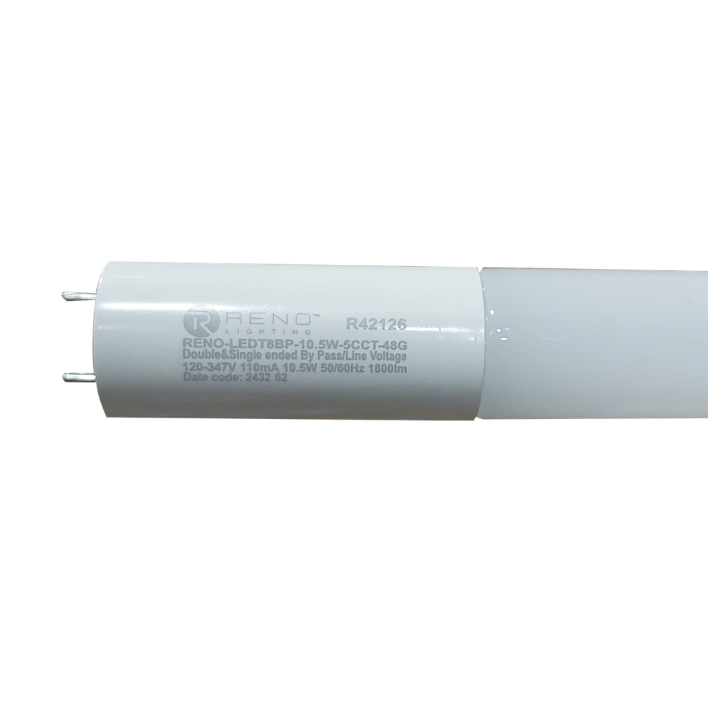 RENO-LEDT8BP-10.5W-5CCT-48G (4FT)