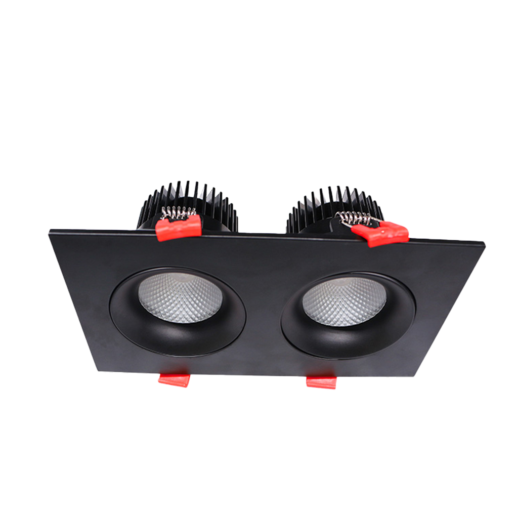 [R36128] RENO-LED-AURA-35-S24W-5CCT-BK-SQ