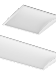 INDOOR FIXTURES / TROFFERS / ARCHITECTURAL INDIRECT CURVED PANELS