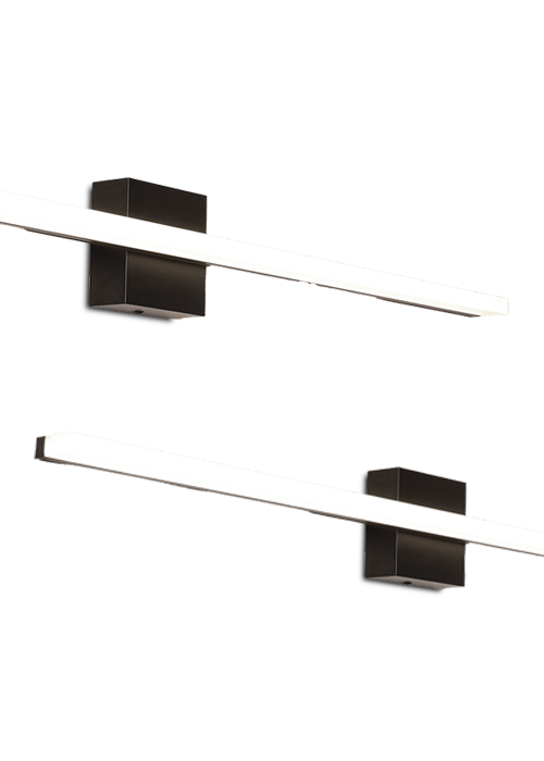 Intérieur / Appliques murales et luminaires de vanité / Luminaires pour meubles-lavabos / Luminaires architecturaux pour meubles-lavabos