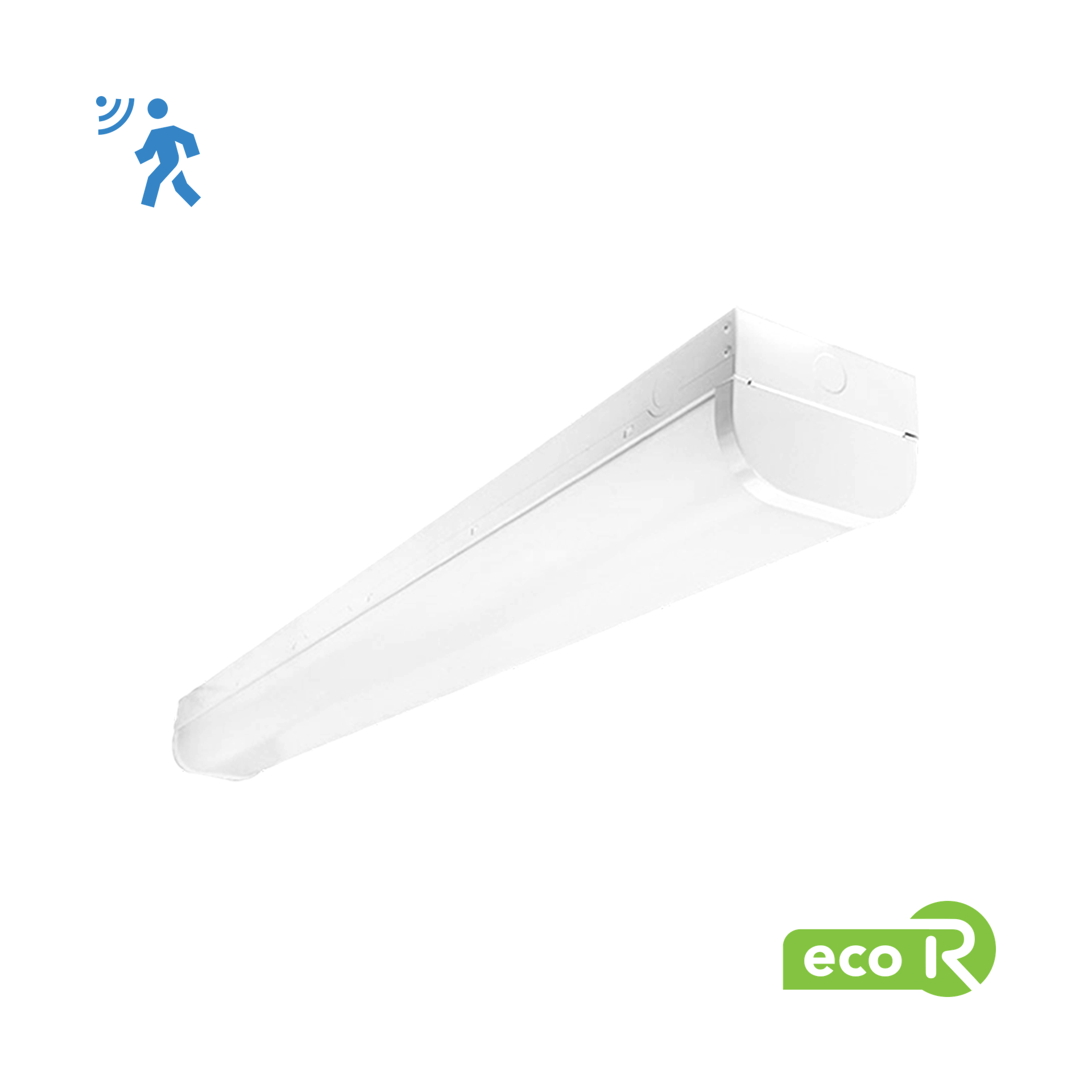 Indoor Fixtures / Wrap Fixtures / ECO Slim Body Wraparounds / ECO Slim Body Wraparounds With Built-in Sensor