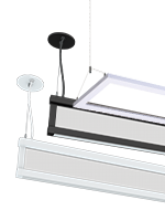 Intérieur / Suspensions avec optiques translucides