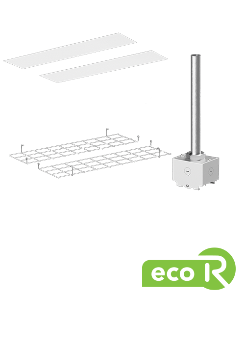 Intérieur / Luminaires linéaires pour plafonds élevés / Linear Highbay Accessories / Accessoires pour Luminaires linéaires pour plafonds élevés ECO