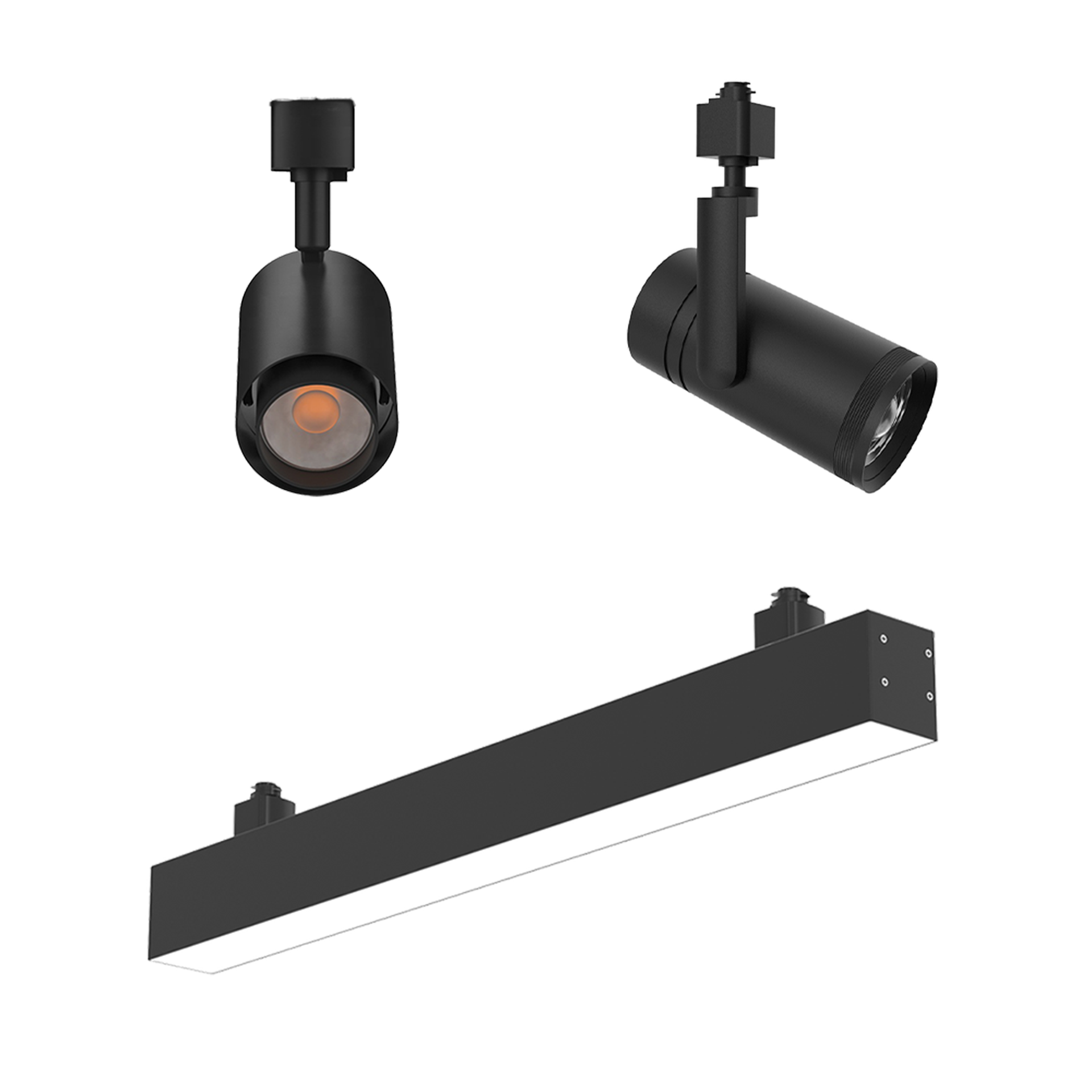 Indoor Fixtures / Track Lighting / Track Heads / Halo Style Track Heads