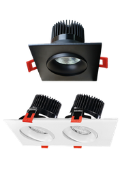 INDOOR FIXTURES / RECESSED DOWNLIGHTS / SQUARE REGRESS GIMBALS