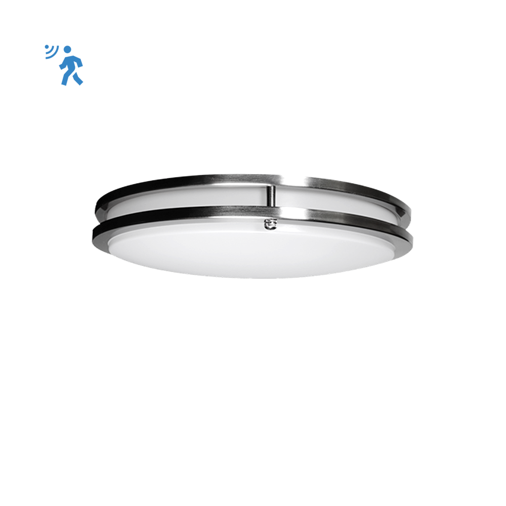 Intérieur / Luminaires de plafond / Plafonnier à anneau double / Plafonnier à anneau double avec détecteur